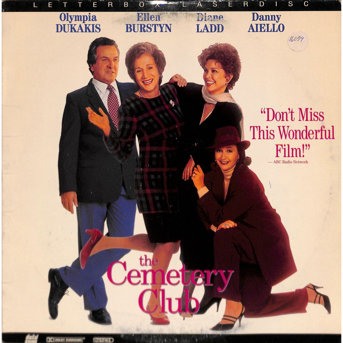 The Cemetery Club (1993) Laserdisc