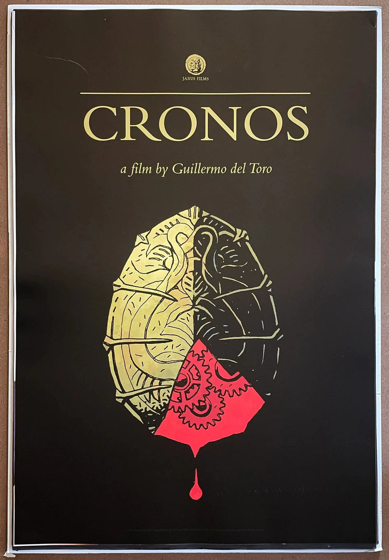 Cronos 1993 US One Sheet 27x40 DS Poster Guillermo del Toro Horror