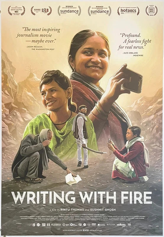 Writing with Fire 2021 Original Movie Poster 27x40 DS Documentary