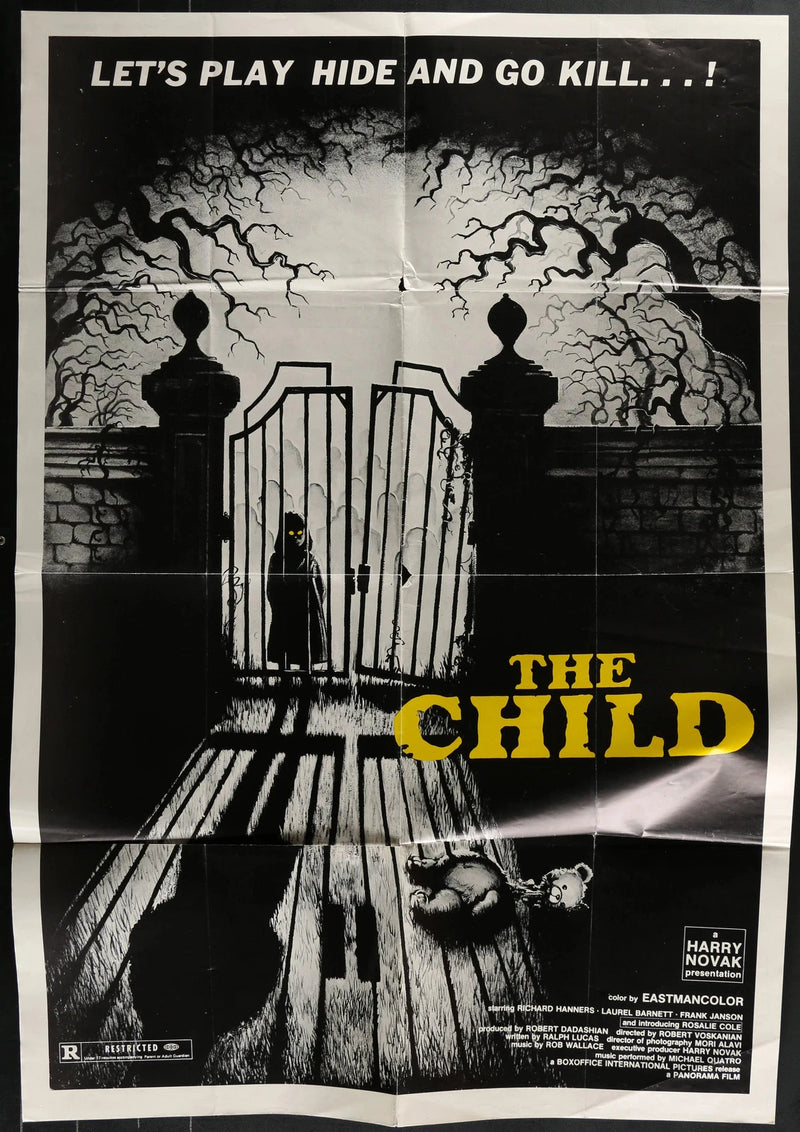 The Child 1977 Original Movie Poster 27x41 Horror