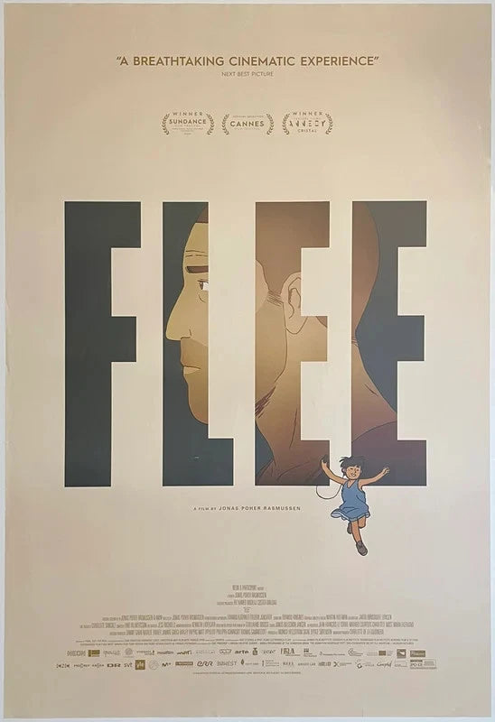 Flee 2021 Original Movie Poster 27x40 DS Animated Documentary