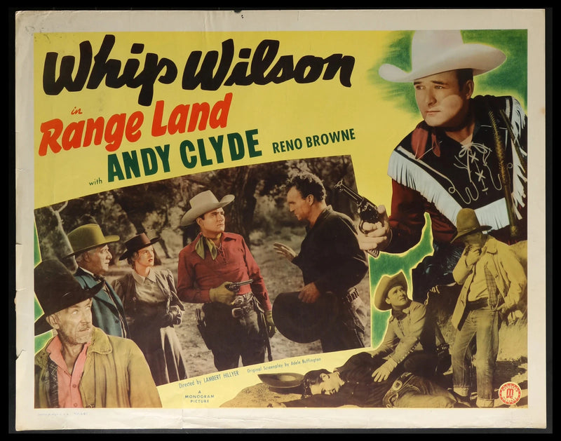 Range Land (1949) Original Half-sheet Movie Poster 22x28