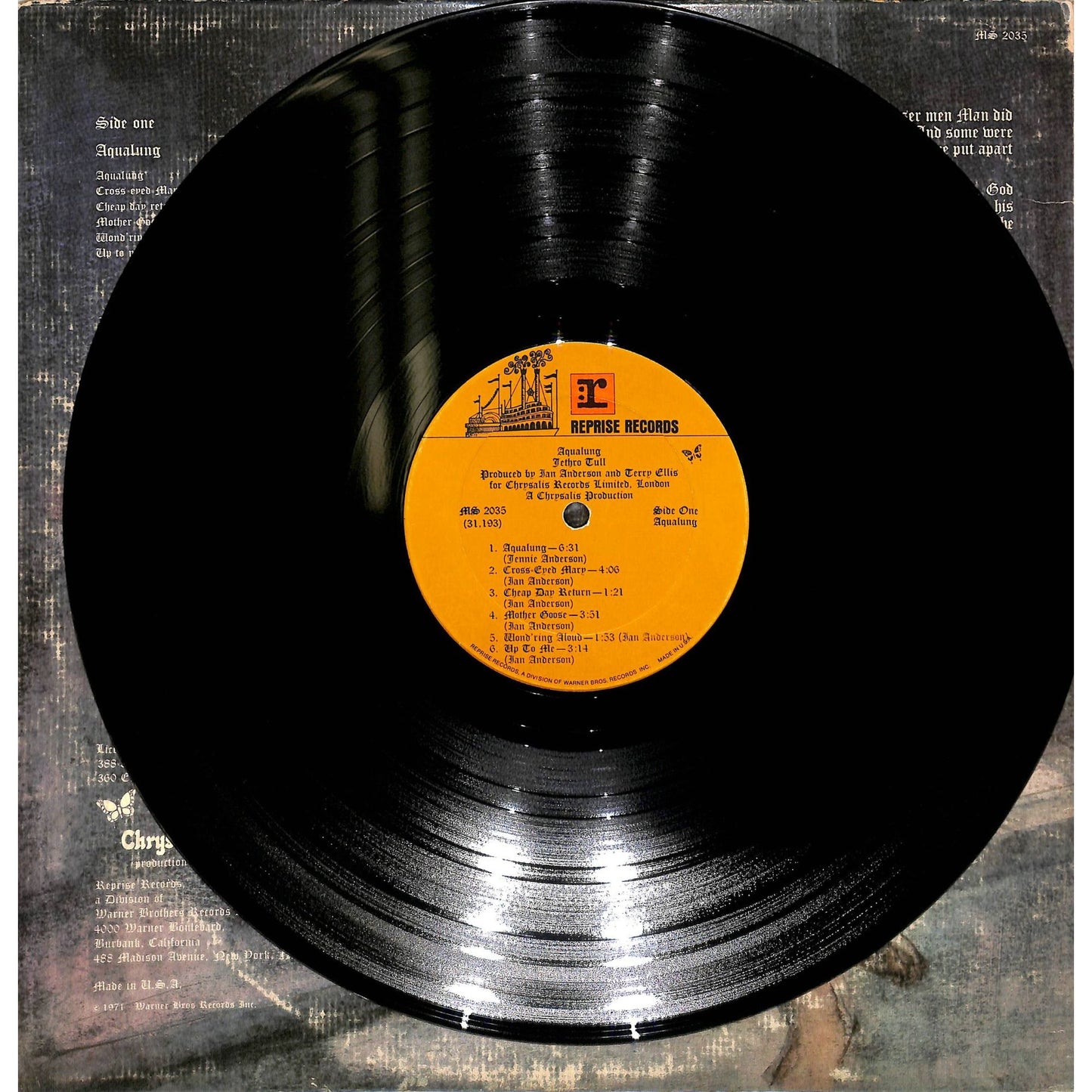 Jethro Tull Aqualung (1971) MS-2035