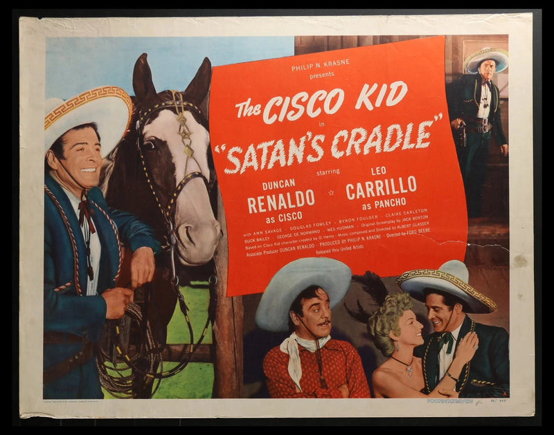 Satan’s Cradle (1949) Original Half-sheet Movie Poster 22x28