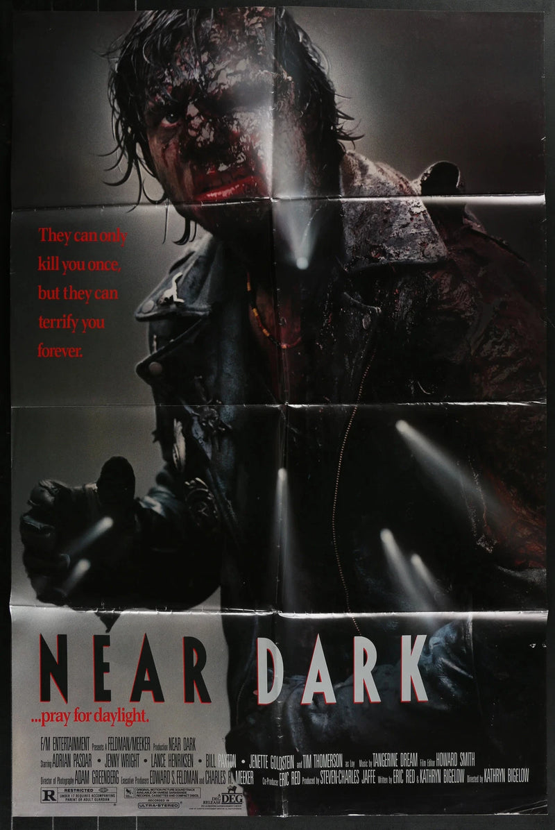 Near Dark 1987 Original 26.5x40 Folded Horror Movie Poster Kathryn Bigelow