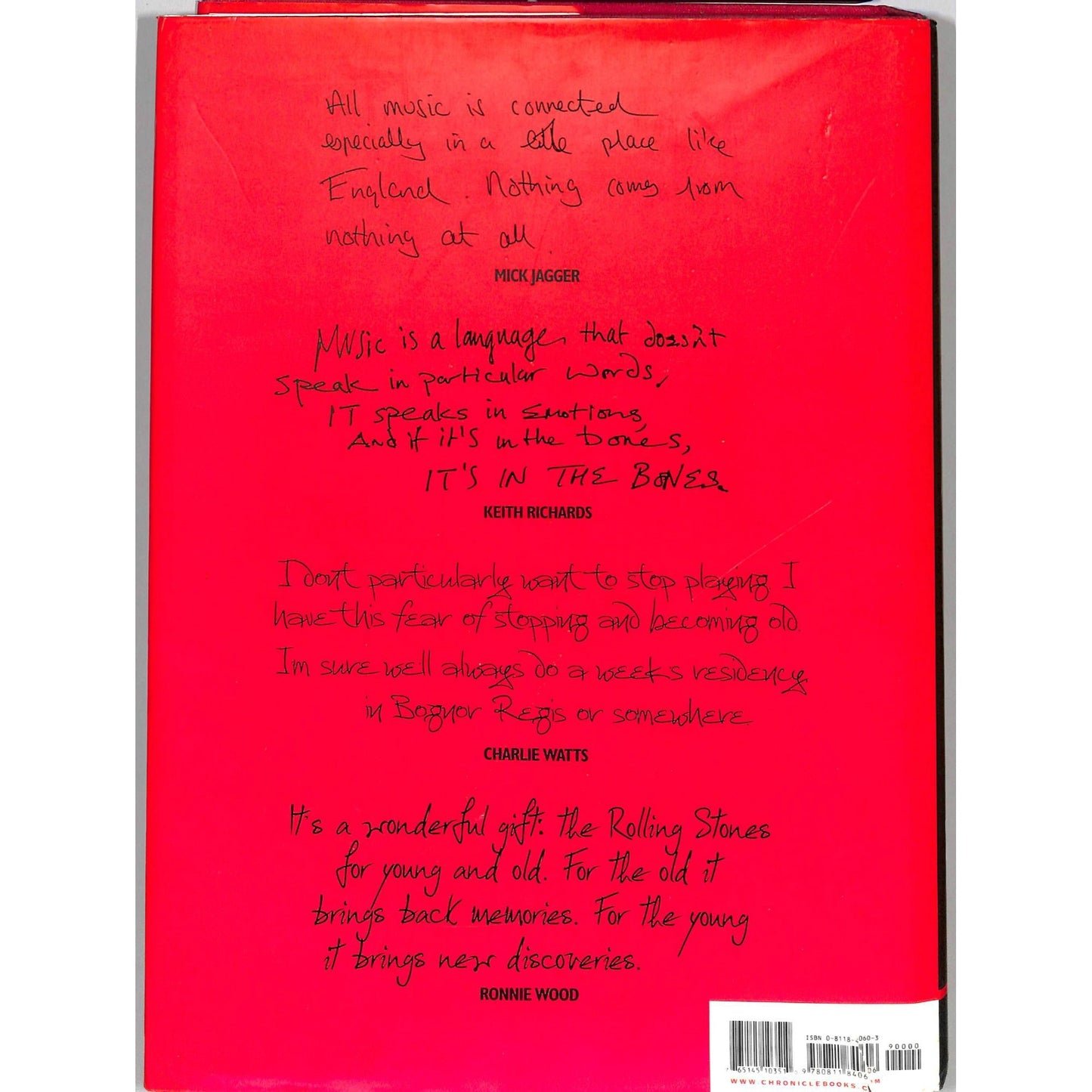 According to the Rolling Stones Hard Cover by The Rolling Stones