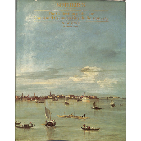 Sotheby's Boisrouvray Collection Art Auction Catalog October 27, 1989