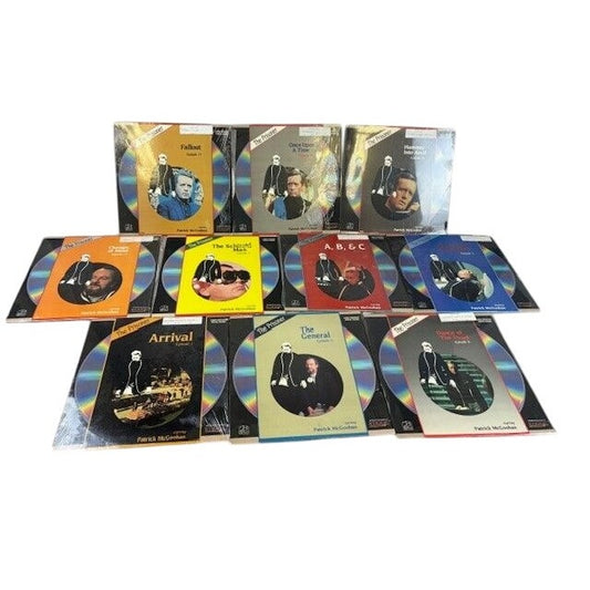 Lot of 10 Episodes of The Prisoner (1967-1968, Laserdisc)