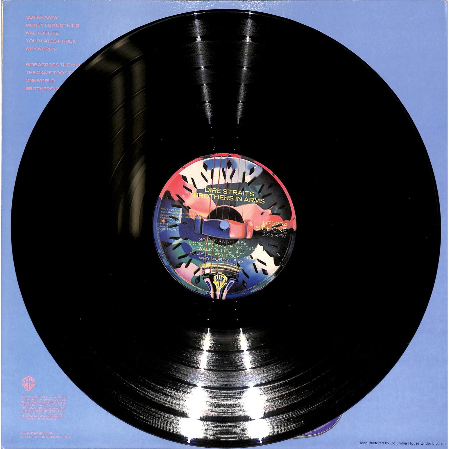 Dire Straits - Brothers In Arms Vinyl Record W1-25264
