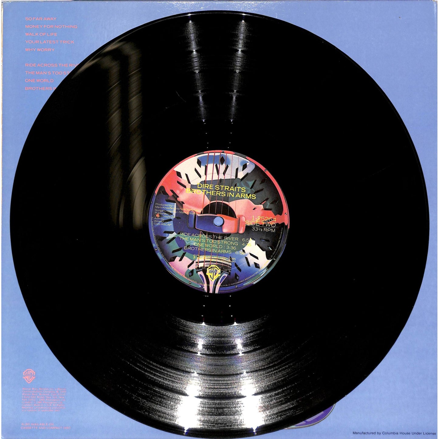 Dire Straits - Brothers In Arms Vinyl Record W1-25264