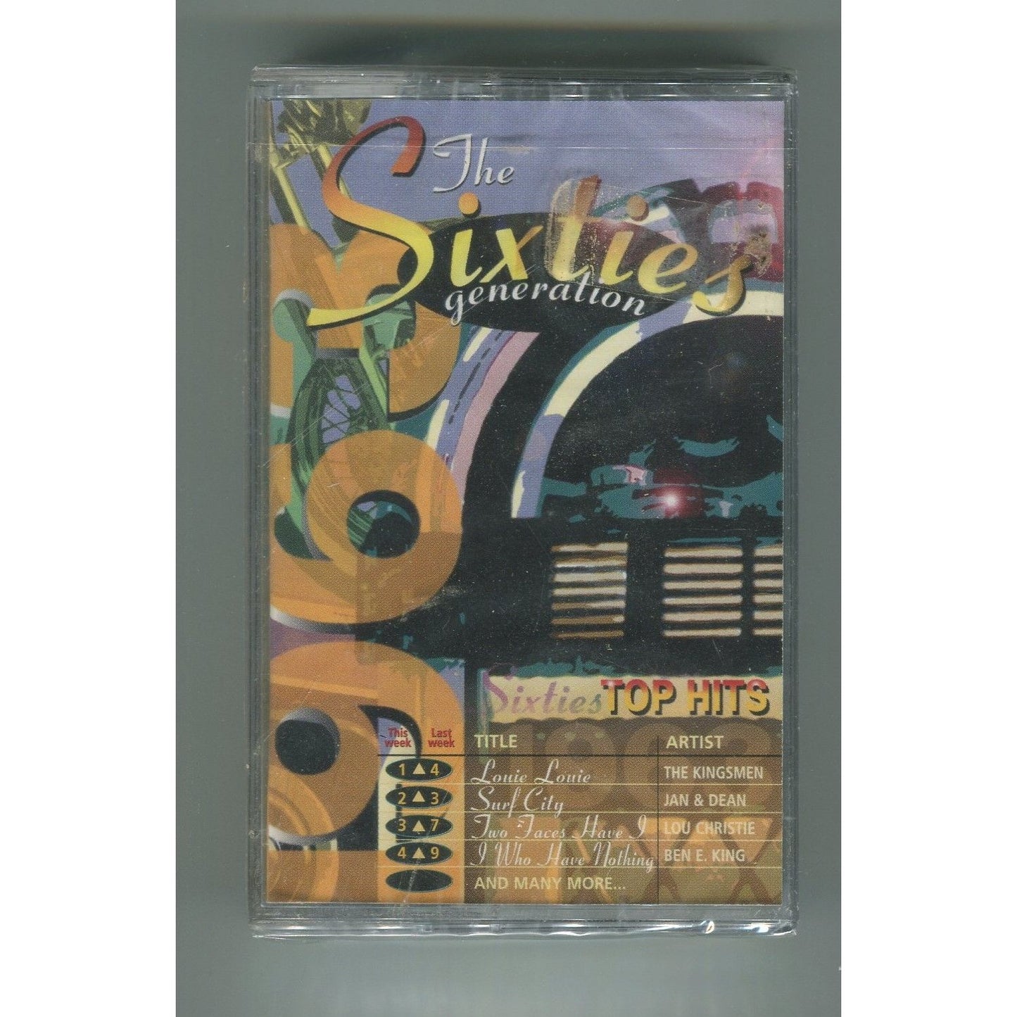 The Sixties Generation 1963 Cassette Tape SEALED NEW UNUSED