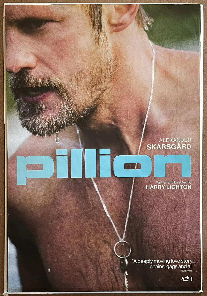 Pillion 2024 US One Sheet 27x40 DS Poster Alexander Skarsgard A24