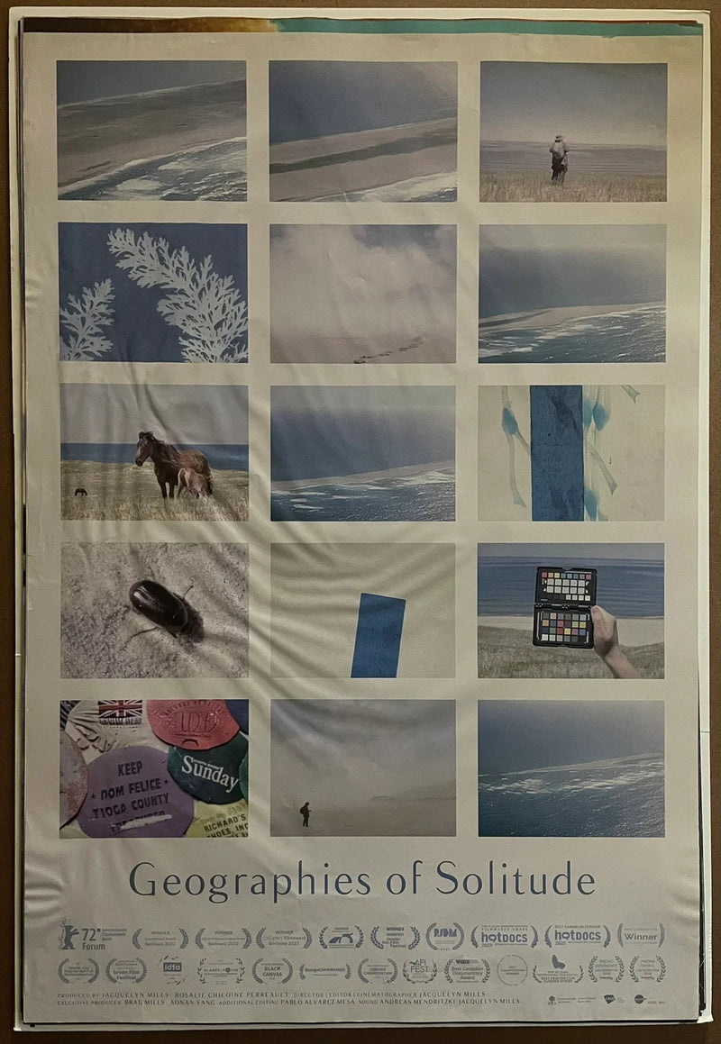 Geographies of Solitude 2022 US One Sheet 27x40 Poster Documentary