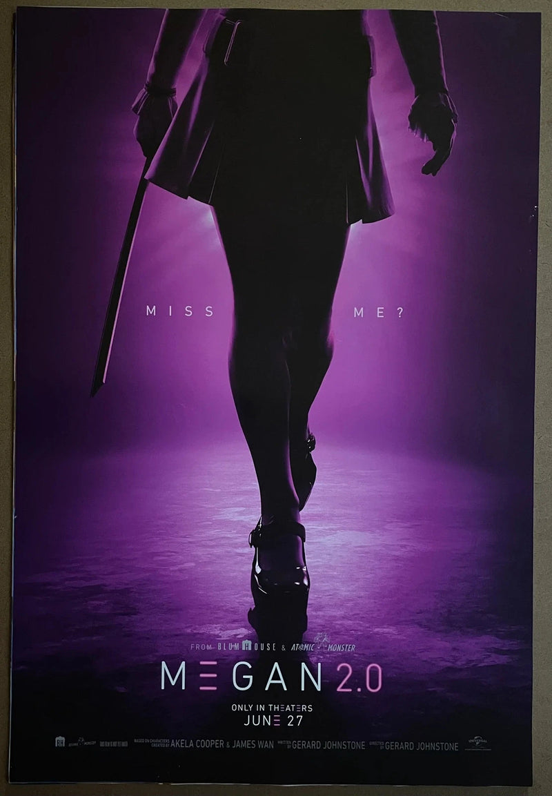 M3GAN 2.0 2025 USA 27x40 Double-Sided Horror Movie Poster