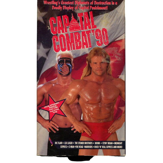 Capital Combat '90 (1990) Wrestling VHS Tape