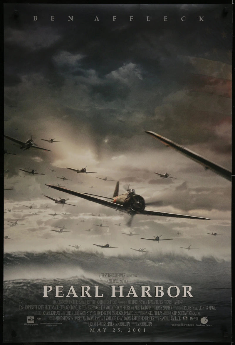 Pearl Harbor (2001) Original Movie Poster 27x40 DS Ben Affleck War