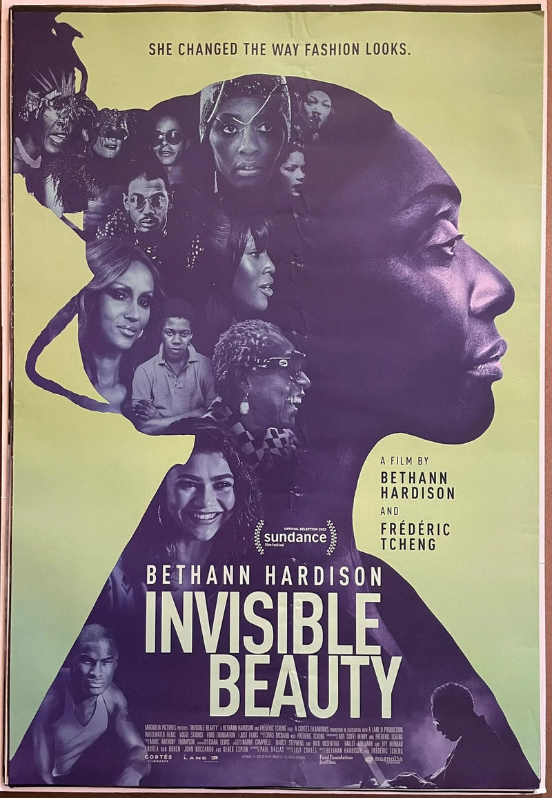 Invisible Beauty 2023 US One Sheet 27x40 DS Poster Bethann Hardison
