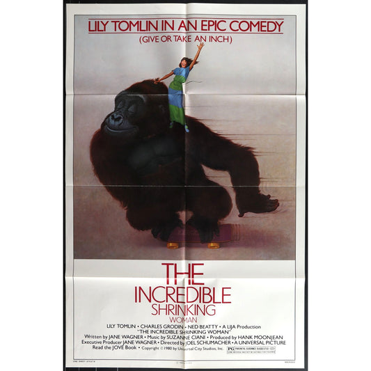 The Incredible Shrinking Woman (1981) Original Movie Poster 27x41 Folded EM4-239