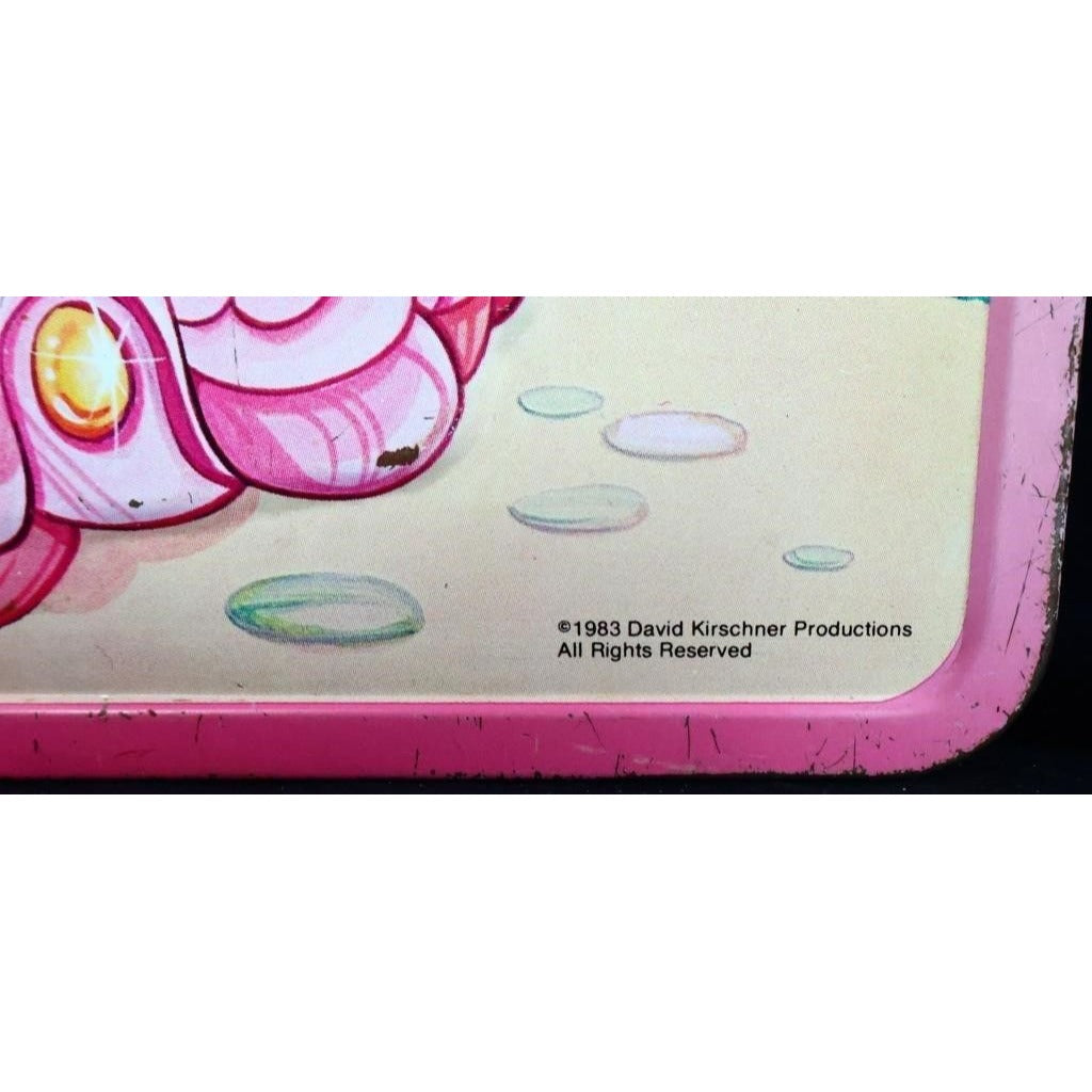 Vintage metal Rose Petal Place lunchbox w/ thermos