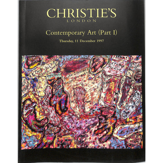 Christie's Contemporary Art Part 1 Auction Catalog December 11, 1997