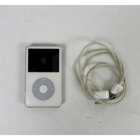 2005 5th Gen. 30GB IPod Silver w/cord