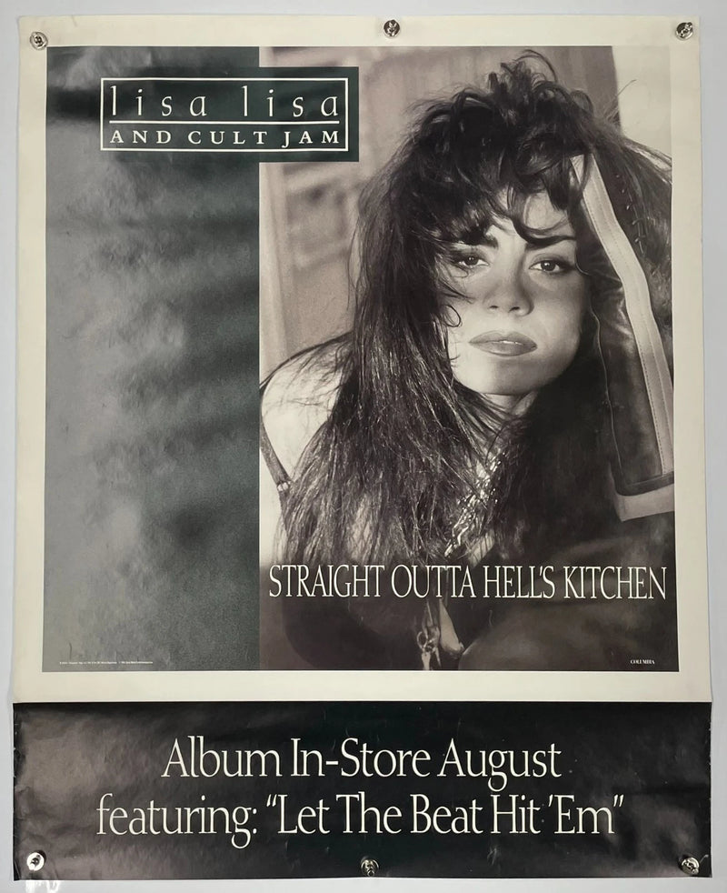 Lisa Lisa and Cult Jam Straight Outta Hell’s Kitchen Promotional Poster 1991