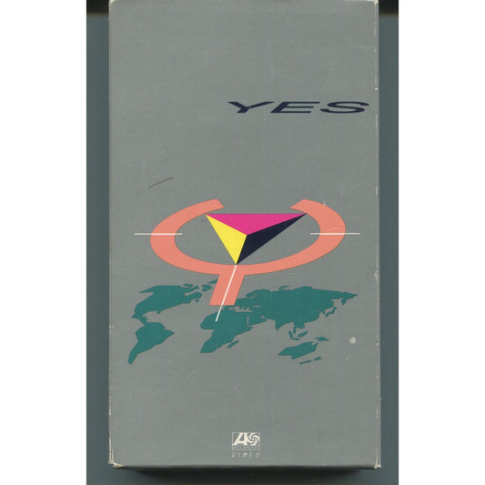 YES - 9012 (1985) Live Concert VHS Tape