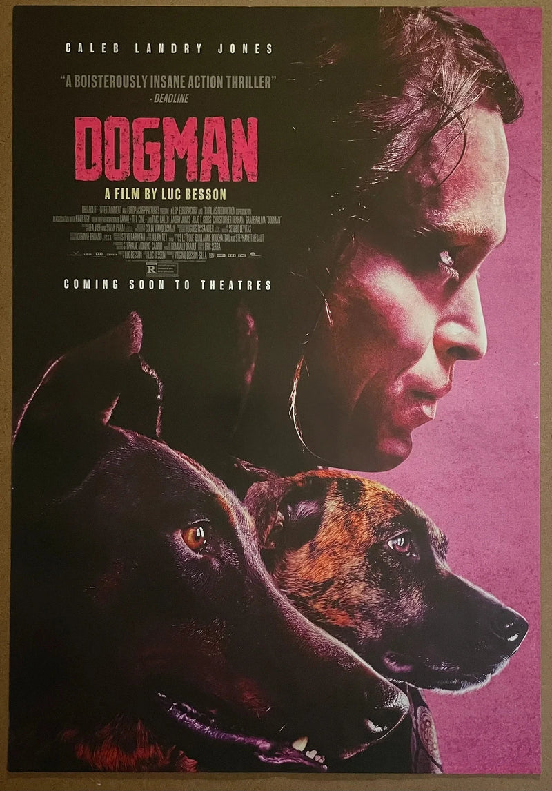 Dogman 2024 Caleb Landry Jones Luc Besson 27x39.5 DS Import Poster