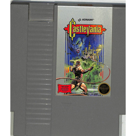 Castlevania (1986) Nintendo NES Cartridge