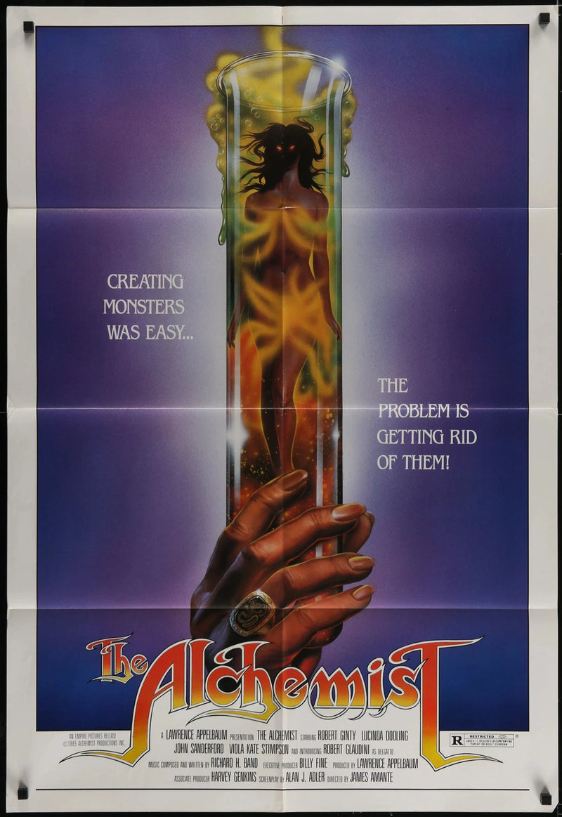 The Alchemist 1983 Original Movie Poster 27x41 Horror