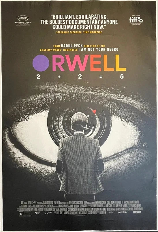 Orwell 2+2=5 2025 Original Movie Poster 27x40 DS Raoul Peck Documentary