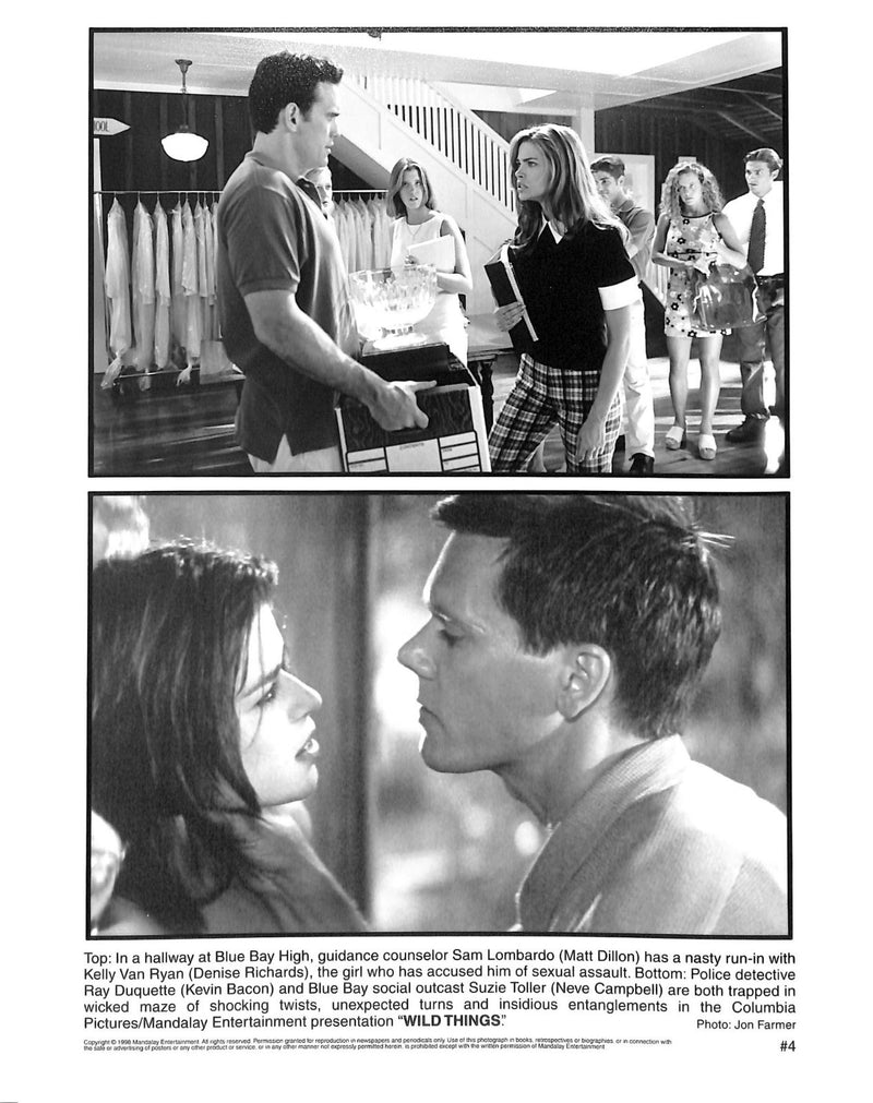 Wild Things (1998) 7 Movie Stills 8x10