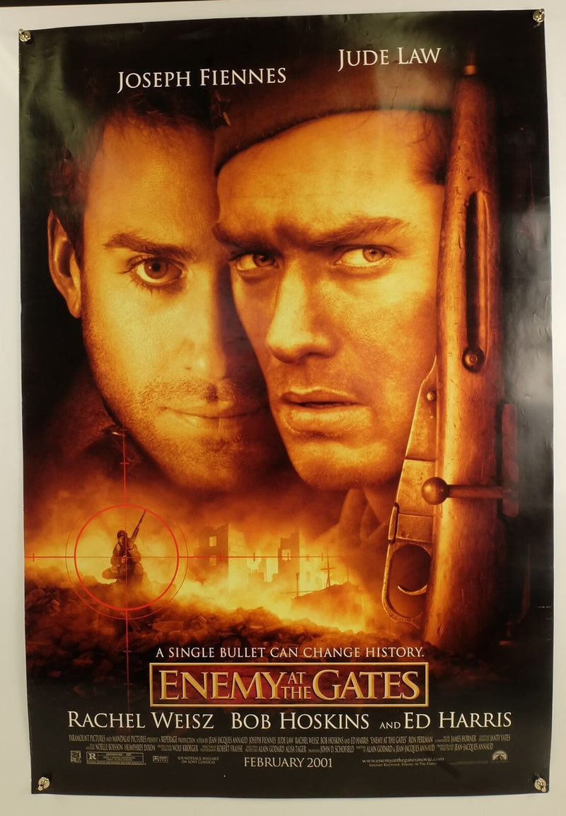 Enemy at the Gates (2001) Original Movie Poster Rolled Double-sided 27x40