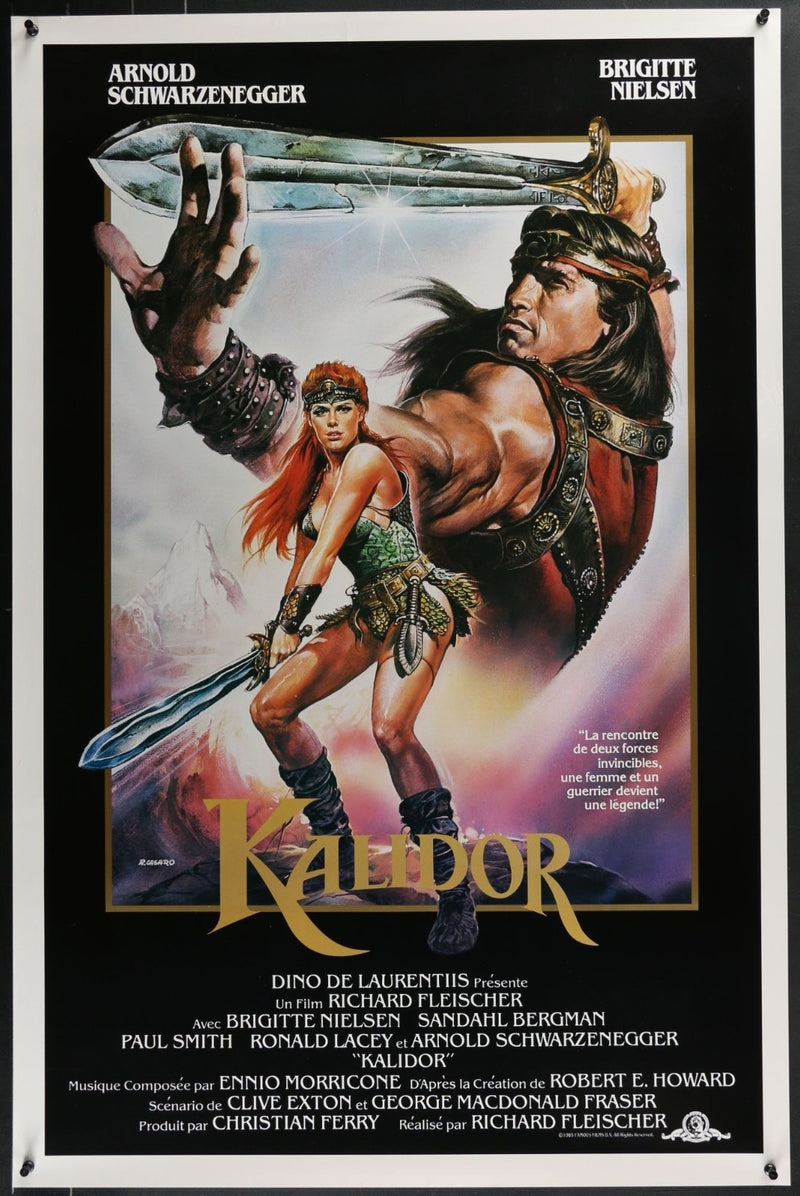 Red Sonja (1985) Original Movie Poster Rolled 27x41