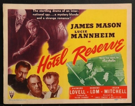 Hotel Reserve (1944) Original Lobby Card Movie Poster 11x14