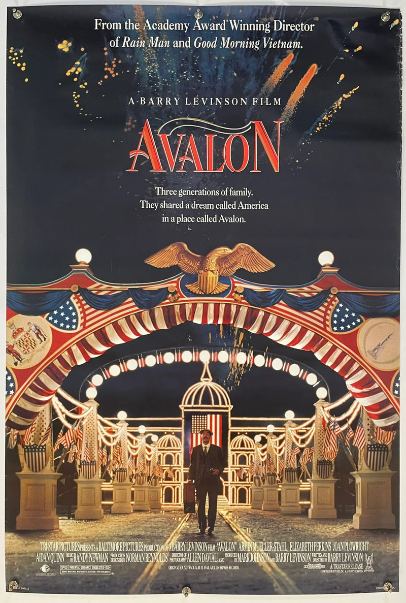 Avalon (1990) Original Movie Poster 27x40