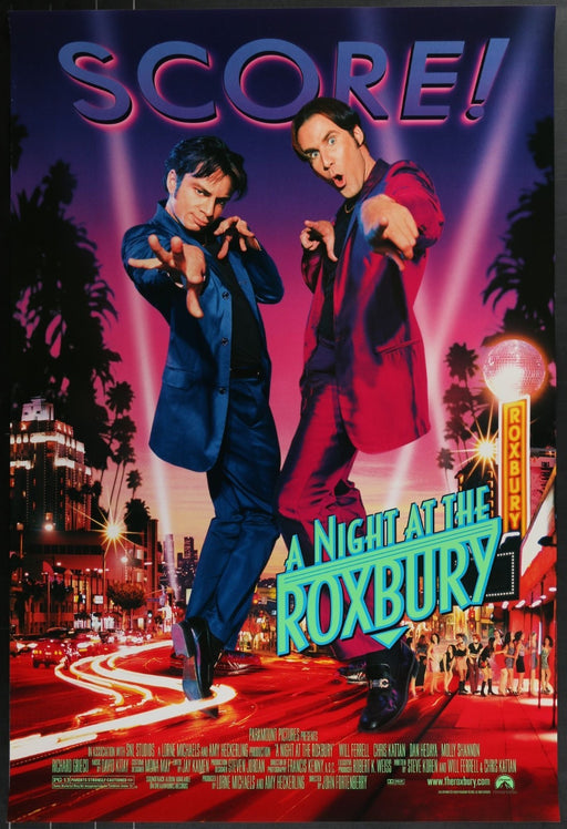 A Night at the Roxbury (1998) Original Double-sided Movie Poster Rolled 27x40