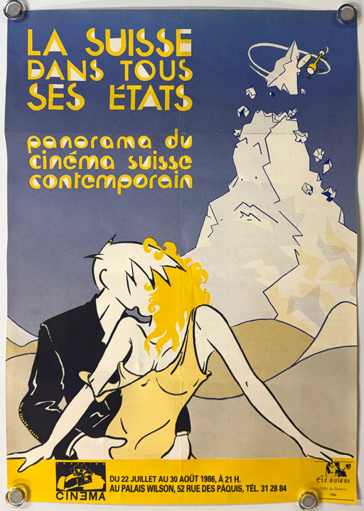 La Suisse Dans Tous Ses États (1986) Original Swiss Movie Poster 23x32