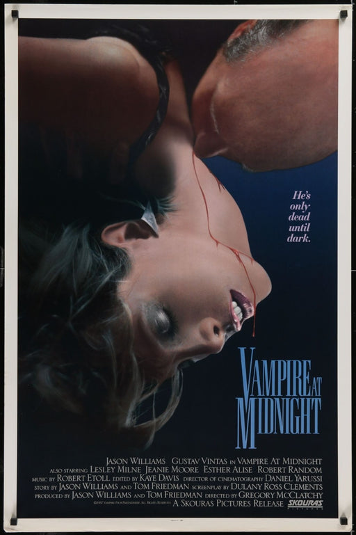 Vampire at Midnight (1987) Original Movie Poster Rolled 27x40
