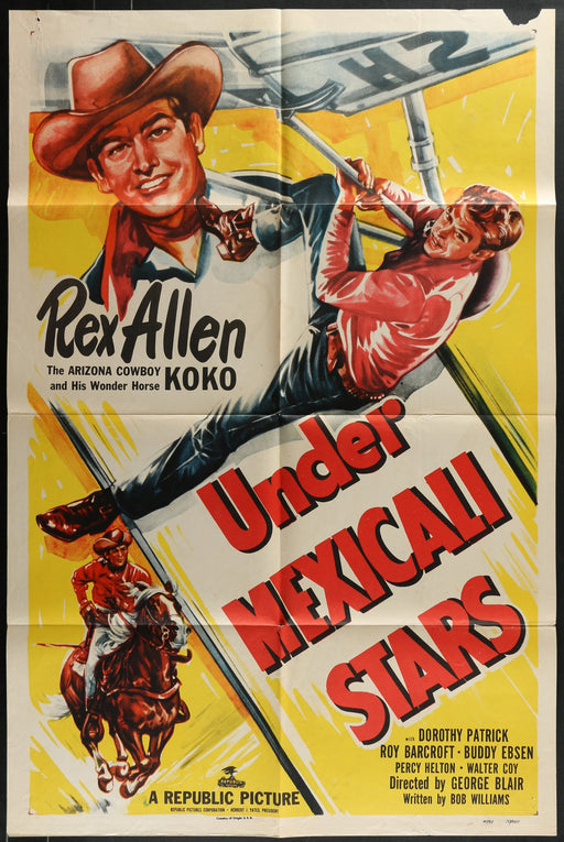 Under Mexicali Stars (1950) Original Western Movie Poster F 27x41