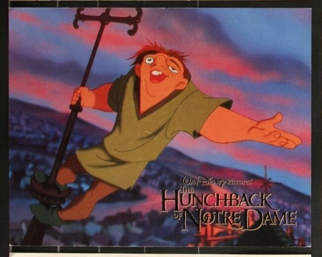 The Hunchback of Notre Dame (1996) Original Lobby Card Movie Poster 11x14
