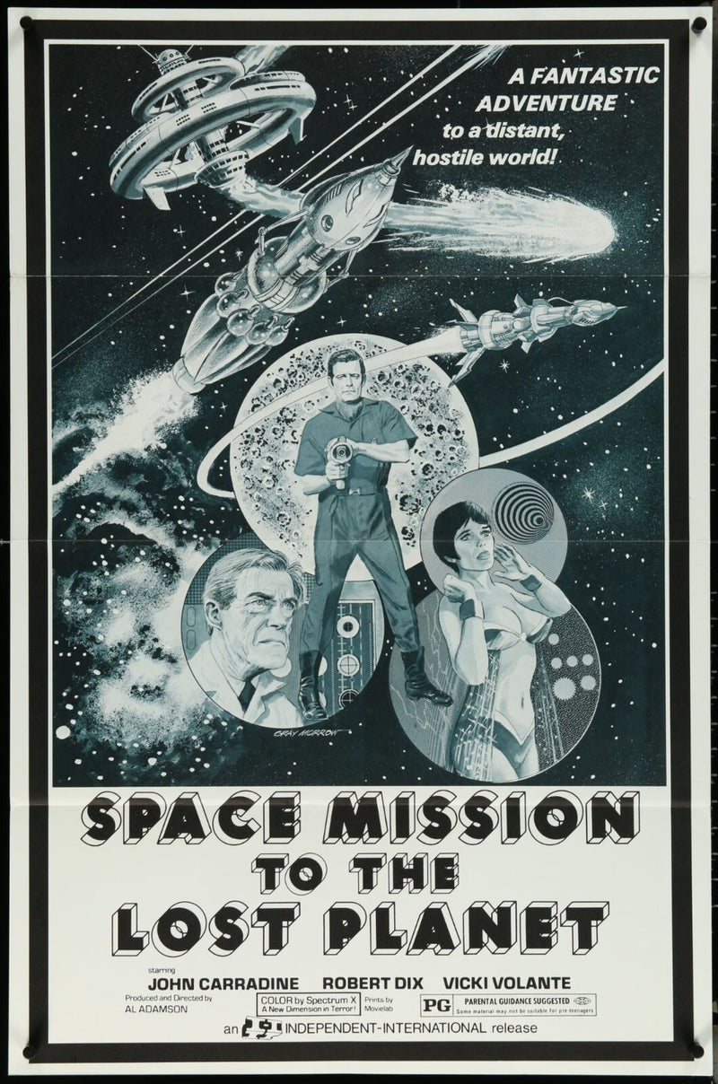 Space Mission to the Lost Planet (1970) Original Movie Poster Folded 27x41 EM8-5