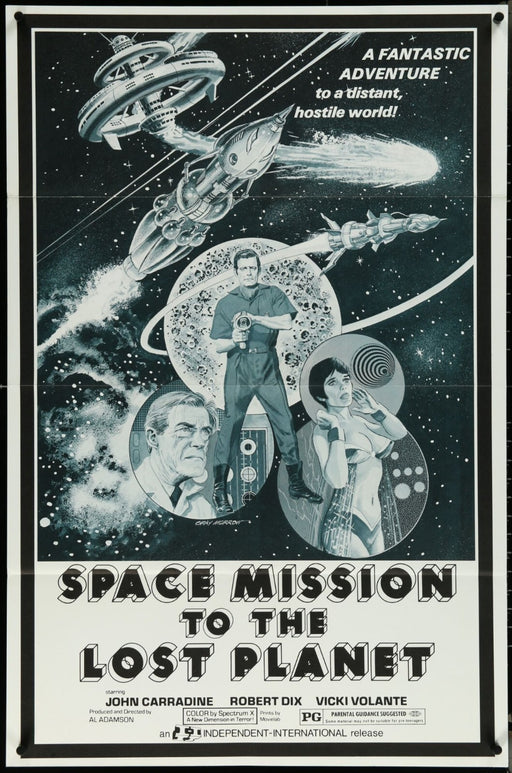 Space Mission to the Lost Planet (1970) Original Movie Poster Folded 27x41 EM8-5