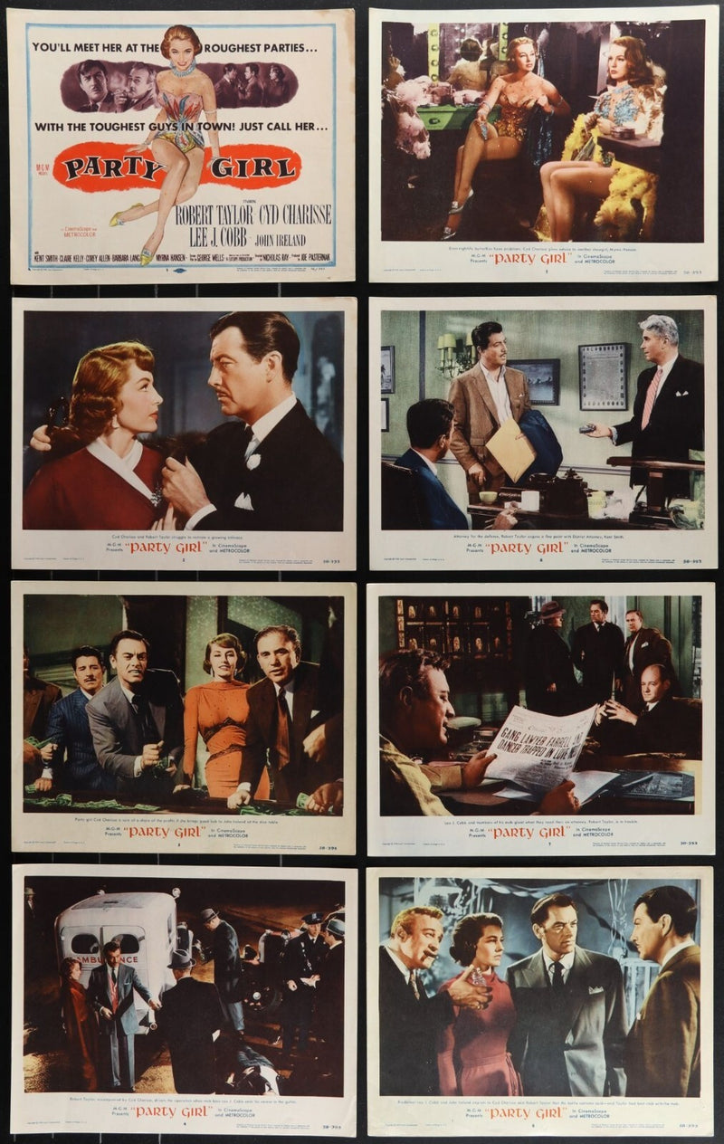 Party Girl (1958) Original Lobby Card Movie Poster 11x14