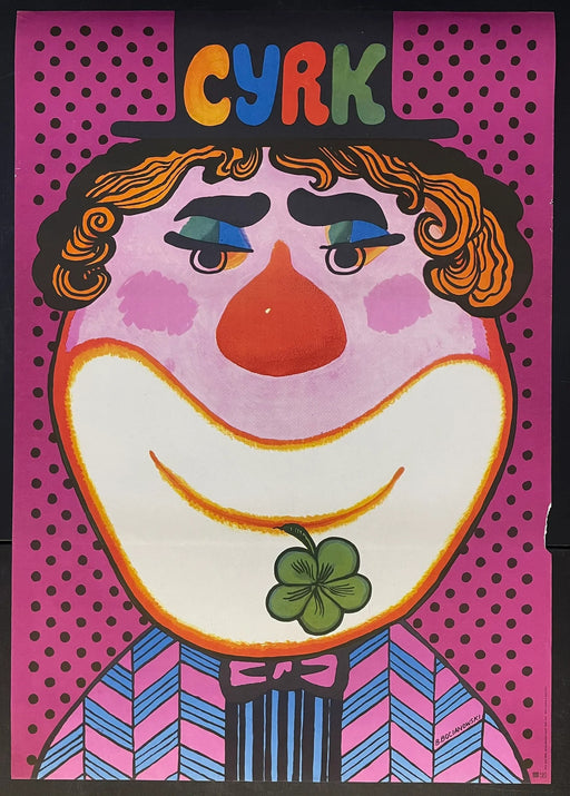 Cyrk (1980s) Original Polish Circus Poster 26x37