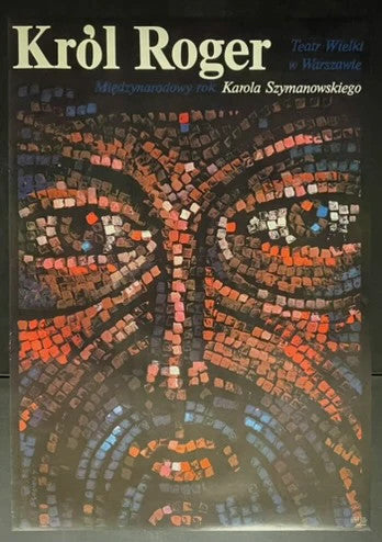 Król Roger (1982) Original Polish Opera Poster 26x37