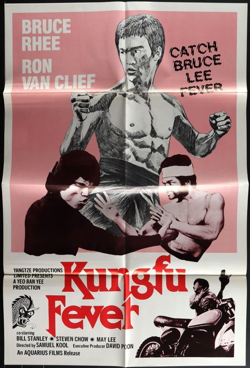 Kung Fu Fever (1979) Original Movie Poster Folded 27x41 EM8-430