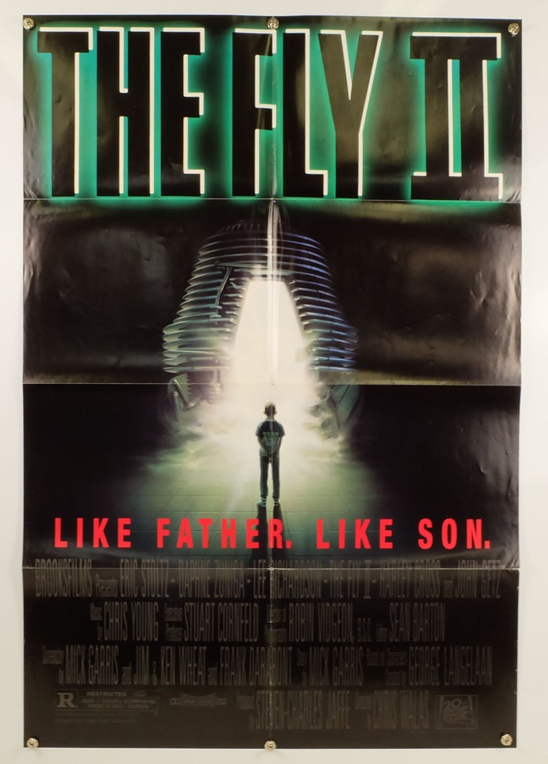The Fly II (1989) Original Movie Poster Folded 27x40