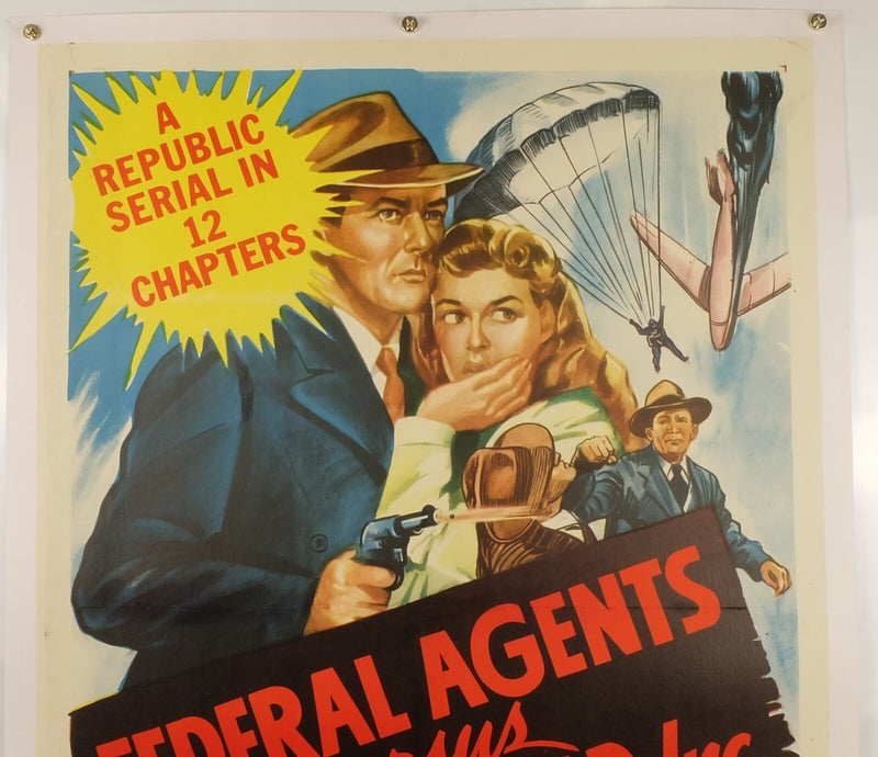Federal Agents vs. Underworld, Inc. (1949) Linenbacked Restored Poster