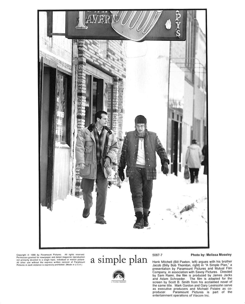 A Simple Plan (1998) Movie Still Full Set 8x10
